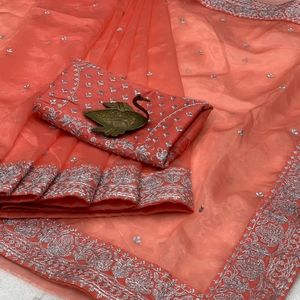 Beautiful organza sarees !!